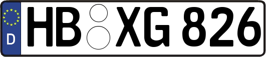 HB-XG826