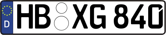 HB-XG840