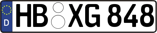 HB-XG848