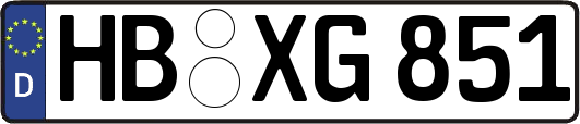HB-XG851