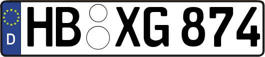 HB-XG874
