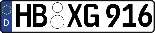 HB-XG916