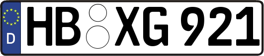 HB-XG921
