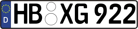 HB-XG922