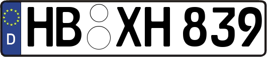 HB-XH839