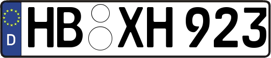 HB-XH923