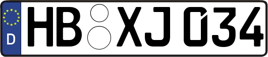 HB-XJ034