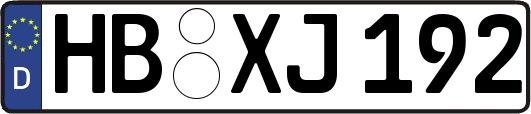 HB-XJ192