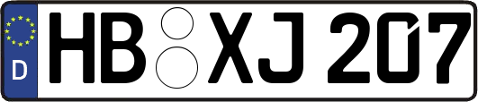 HB-XJ207