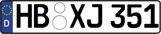 HB-XJ351