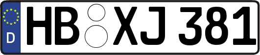 HB-XJ381