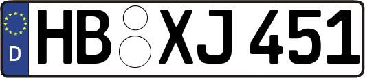 HB-XJ451