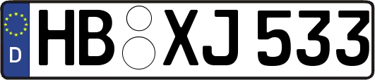 HB-XJ533