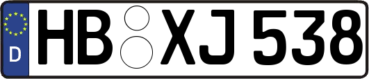 HB-XJ538