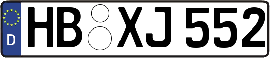 HB-XJ552