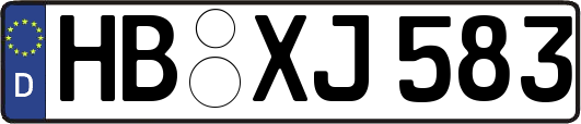 HB-XJ583