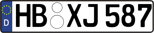 HB-XJ587