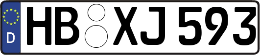 HB-XJ593