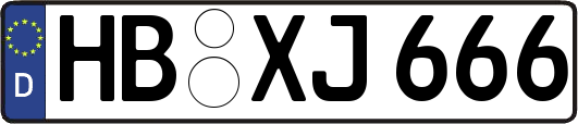 HB-XJ666