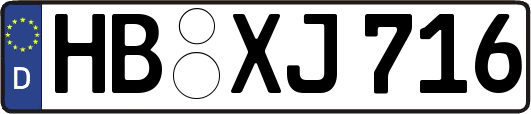 HB-XJ716