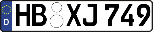 HB-XJ749