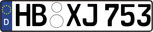 HB-XJ753