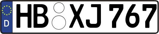 HB-XJ767