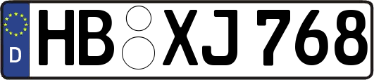 HB-XJ768