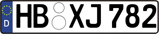 HB-XJ782