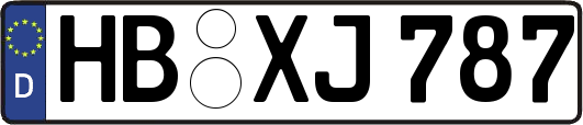 HB-XJ787