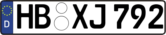 HB-XJ792