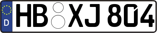 HB-XJ804