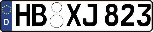 HB-XJ823
