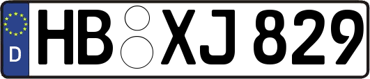 HB-XJ829
