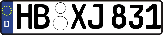 HB-XJ831