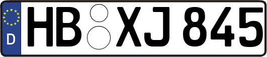 HB-XJ845