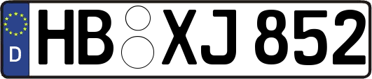 HB-XJ852