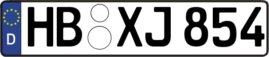 HB-XJ854