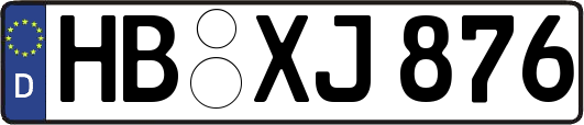 HB-XJ876