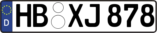 HB-XJ878