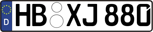 HB-XJ880