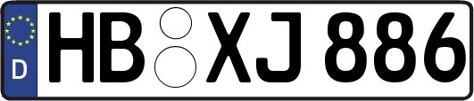 HB-XJ886