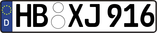 HB-XJ916