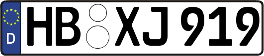 HB-XJ919
