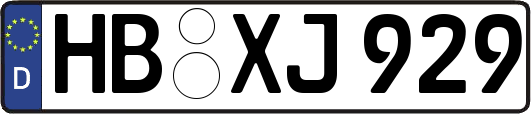 HB-XJ929