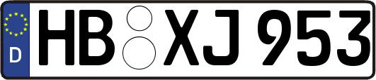 HB-XJ953