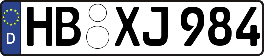 HB-XJ984