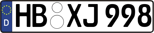HB-XJ998