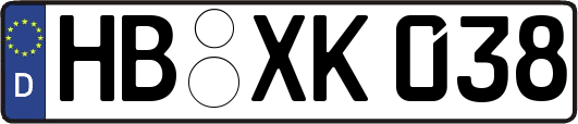HB-XK038