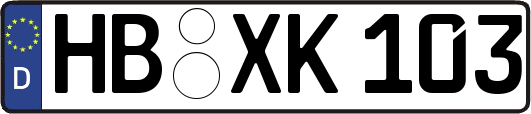 HB-XK103